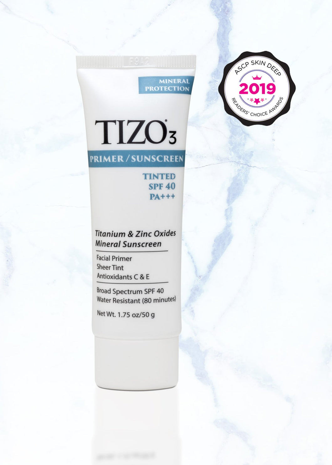 TIZO3 Facial Primer Tinted SPF 40